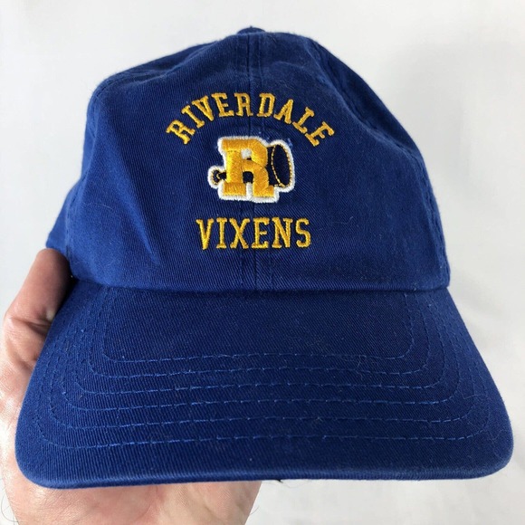 Riverdale Vixens Officially Licensed Blue baseball Hat/Cap Adjustable One Size - Picture 11 of 11